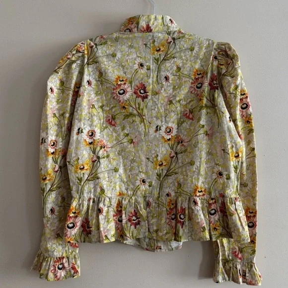 NWT Batsheva x Laura Ashley Grace Blouse in
Witton Floral Sz 10 - Picture 6 of 13